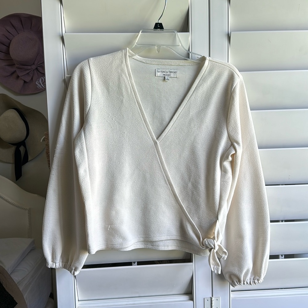 Madewell Wrap Blouse